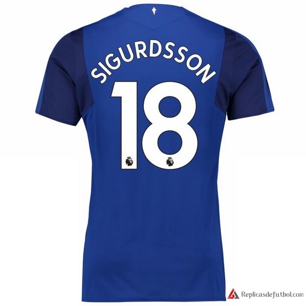 Camiseta Everton Primera equipación Sigurdsson 2017-2018